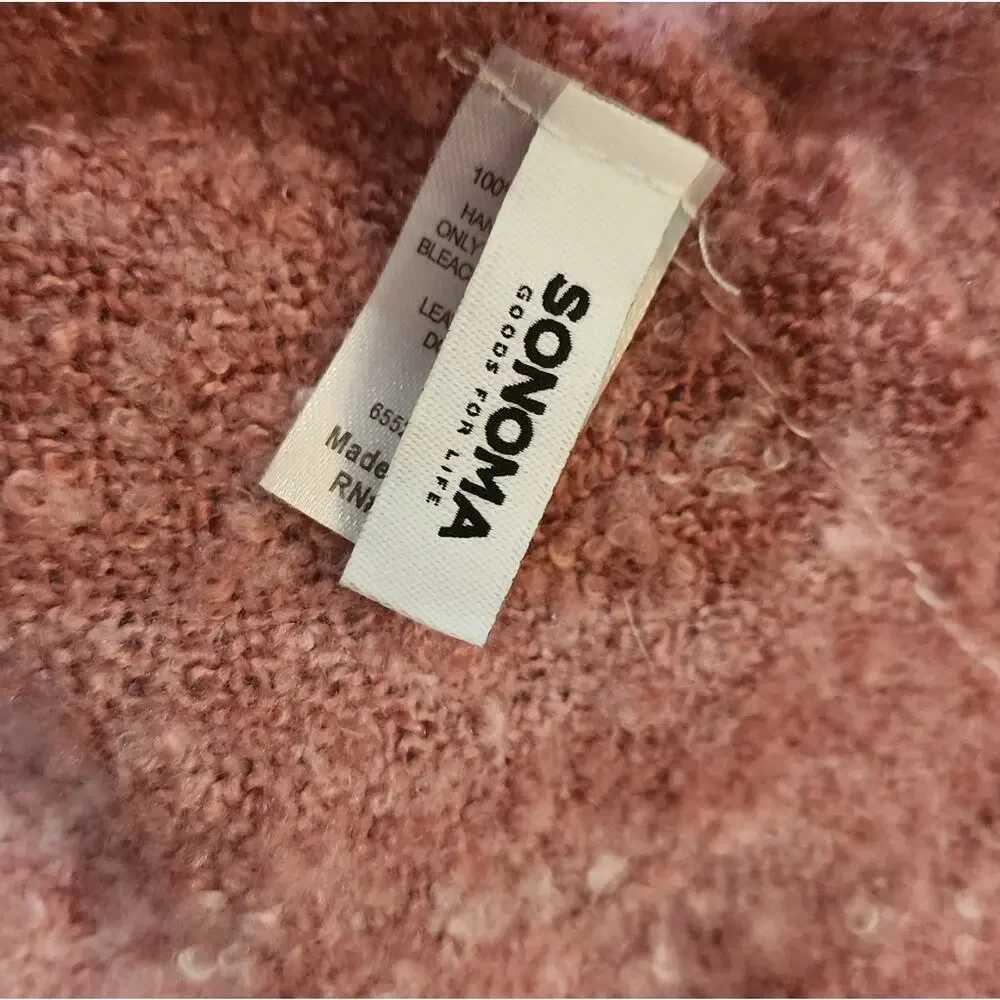 Sonoma Women's Accessories Tie-Dye Handkerchief Fringe Shawl Scarf One Size OS